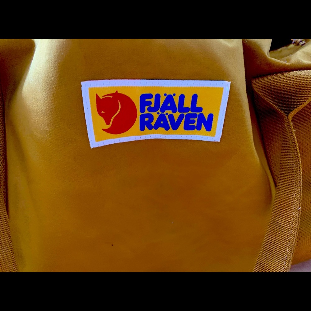 Fjallraven Vardag Duffel 30 Mustard Yellow